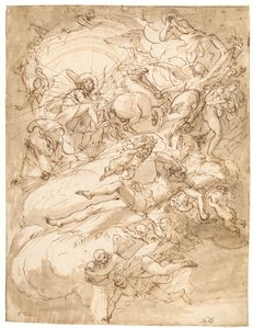 Apollo in His Chariot by Alessandro Gherardini
