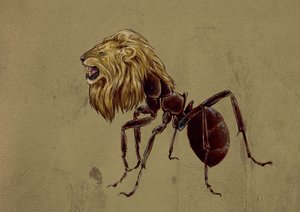 Representation of a Myrmecoleo