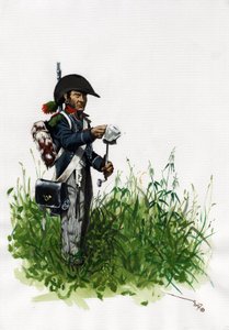 First Empire: soldier infantryman hunter of the great French Napoleonic army by Alessandro Lonati