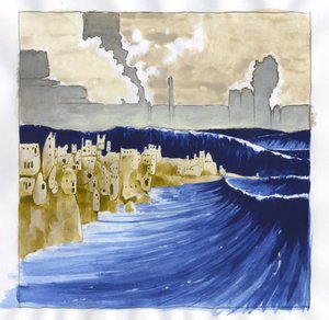 Myth of Atlantis (Illustration) by Alessandro Lonati
