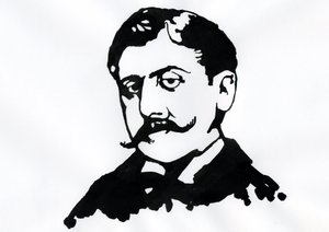Marcel Proust by Alessandro Lonati