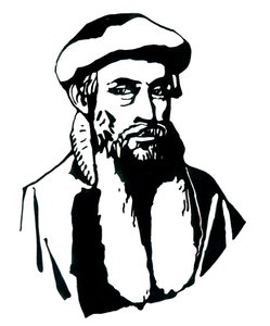 Portrait of Johannes Gutenberg