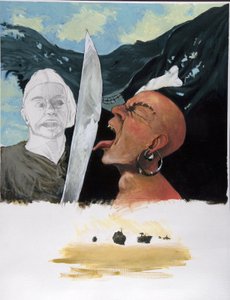 Portrait of a Pirate Challenging His Opponent