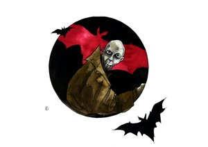Nosferatu the vampire by Alessandro Lonati