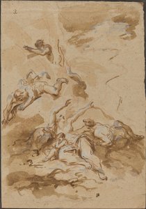 Figures in a Storm by Alessandro Magnasco