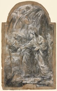 Flight into Egypt by Alessandro Magnasco