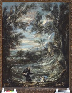 St Augustine And The Baby
