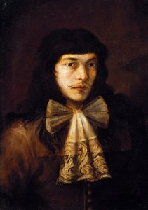 Self portrait as a young man by Alessandro Magnasco
