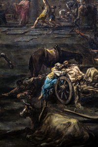 The Arrival and Interrogation of Galley Slaves in the Genoa Prison
