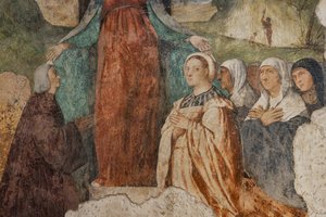 Our Lady of Mercy and Blessed Isnardo da Chiampo (detail)