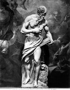 Statue depicting St. Jerome