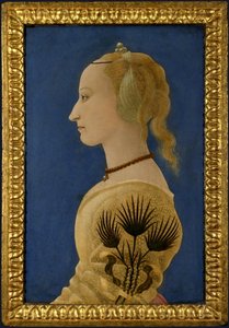 Portrait of a Lady by Alesso Baldovinetti