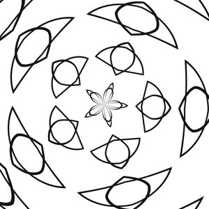 Arabesque #24, 2019 by Alex Caminker