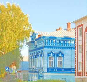 In the small town by Alex Caminker