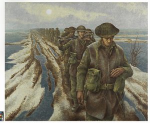 Infantry Near Nijmegen, c.1940