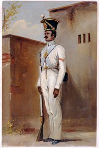 Lance Naik, 66th Bengal Native Infantry, 1842
