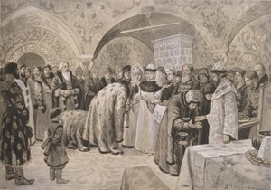 Welcome to the Tsarina after the Easter Matins