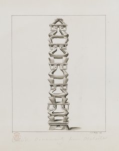 Carved ornament from Otaheite, from 