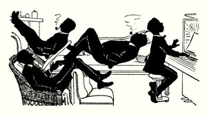 Illustration for We Three and Troddles