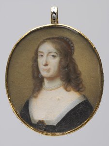 Portrait of Elizabeth Stuart, Electress Palatine and Queen of Bohemia, 1630s by Alexander Cooper