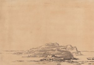 Fantastic Landscape by Alexander Cozens