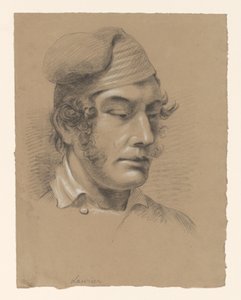 Head of a Man, Facing Right by Alexander Cranendoncq