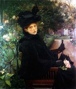 Autumn Roses by Alexander Demetrius Goltz