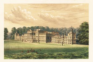 Wentworth Woodhouse, Yorkshire, England, 1880 (engraving)