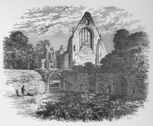 From the Cloister Court, Dryburgh Abbey