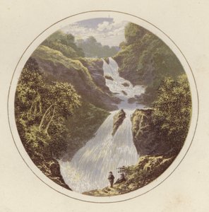 Frontispiece Illustration for English Lake Scenery by Alexander Francis Lydon