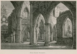 Tintern Abbey, From South Transept by Alexander Francis Lydon