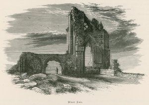 Whitby Abbey, West End by Alexander Francis Lydon