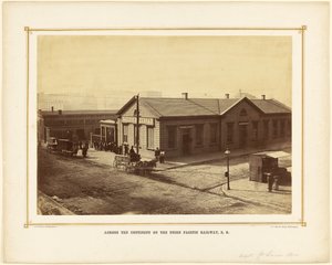 Depot St. Louis, Missouri by Alexander Gardner