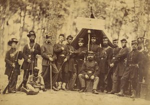 Group of Union Officers