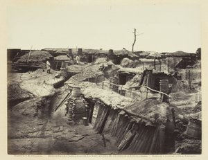 Quarters of Men in Fort Sedgwick
