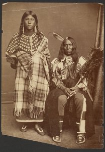Unidentified Native American Couple