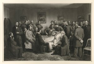 Lincoln on his deathbed
