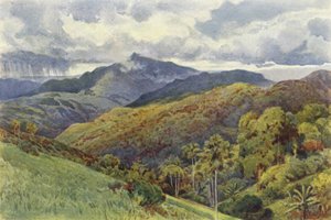 The Mountains from Pallekelly by Alexander Henry Hallam Murray