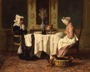 The Three at Oktoberfest by Alexander Hugo Bakker Korff