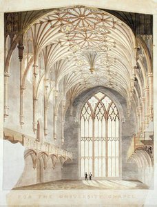 Interior of New York University Chapel