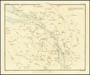 1822 - The Manner of Finding the Principal Stars Visible in Great Britain by Means of Lines or Triangulation