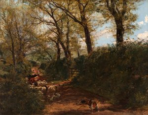 Spring Sunshine: A Lane Near Melrose