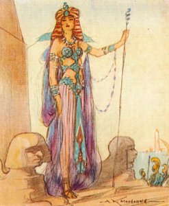 Cleopatra VII 69-30 BC, Queen of Egypt, 1937