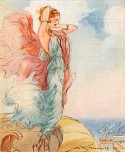 Helen of Troy, daughter of Zeus and Leda
