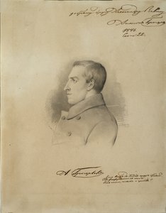 Portrait of the Poet Apollon Alexandrovich Grigoryev 1822-1864, Before 1846