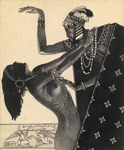 Illustration to the Book One Thousand and One Nights