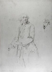 Portrait of Francois Boucher (1703-70) by Alexander Roslin