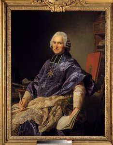 Portrait of Joseph Marie Terray (1715-1778) Abbe of Molesmes, Minister