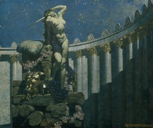 Dido on the Pyre by Alexander Rothaug