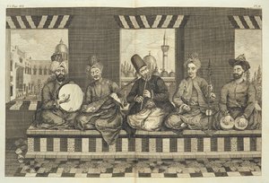 Syrian Musicians, plate 4 from 